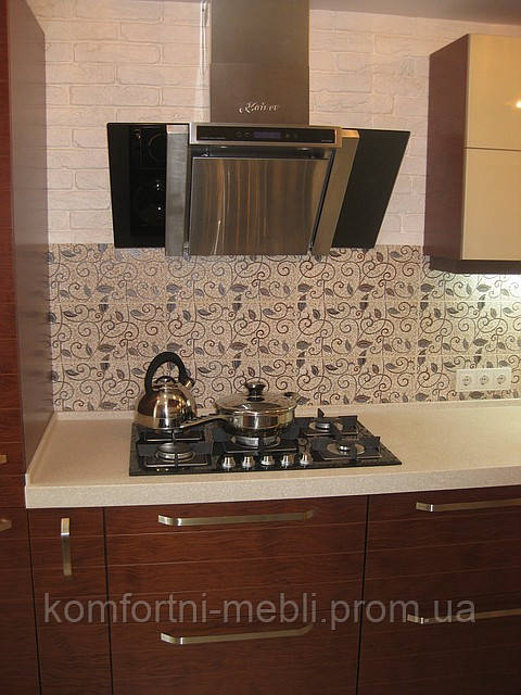 Кухня со шпонированным МДФ - фото 4 - id-p16385995