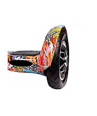 Гіроборд Smart Balance Wheel 10 Premium New Помаранчевий графіті, фото 6