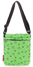 Сумка с принтом POOLPARTY pool-59-ducks-green зеленая
