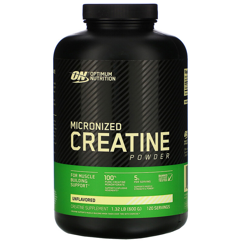 Креатин Micronized Creatine Powder Optimum Nutrition 600 г - фото 1 - id-p920978722