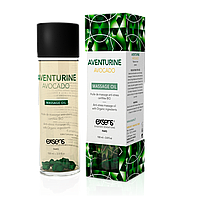 Масажна олія EXSENS Aventurine Avocado (анти-стрес з авантюрином) 100мл, натуральна (EroShop)