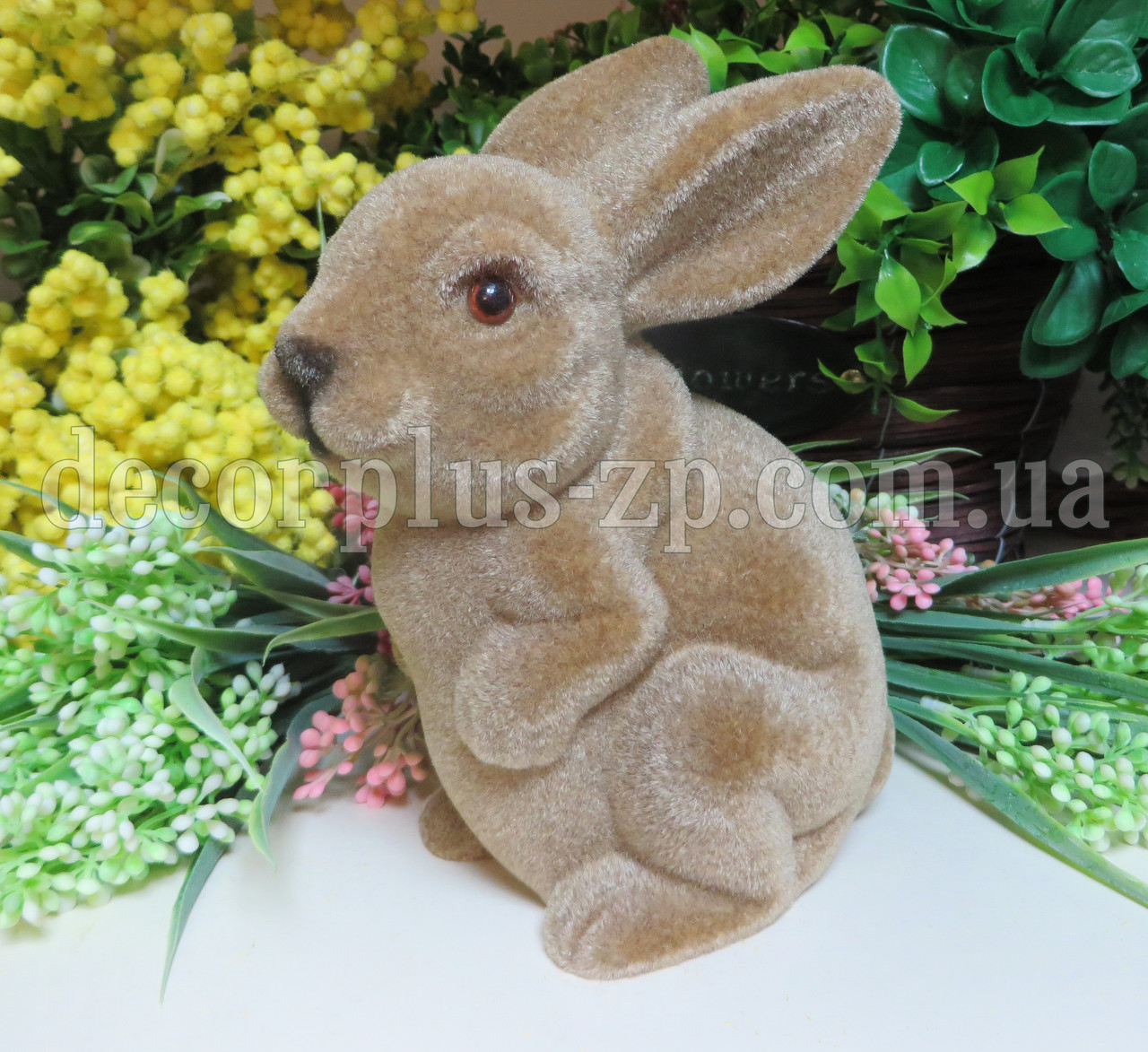 Фігурка Зайчик 20см, бежевий, фото 1
