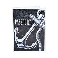 Обложка для паспорта с якорем (ZVR)