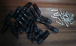 10 шт -- Конектор МС4 Коннектор (папа+мама комплект цена за 10шт)