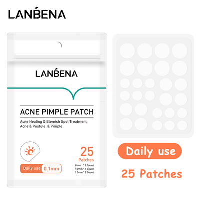 Пластир від прищів LANBENA ACNE PIMPLE PATCH Day 25 штук