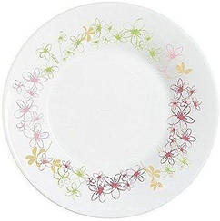 Тарілка обідня LUMINARC Ipomee 280 мм Колір білий з квітковим малюнком 8309l