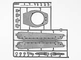 "Королівський Тигр" (зднього виробництва) з повним інтер'єром і збірними траками гусениці. 1/35 ICM 35364, фото 8