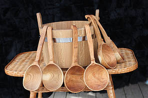 Черпак у сауну дерев'яний