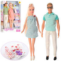Ігровий набір Лялька DEFA вагітна мама, Кен Барбі родина
