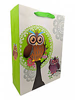 Подарунковий пакет Сова 7503-3L, 30х40х10 см 7503-3L-2