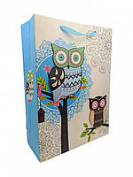 Подарунковий пакет Сова 7503-3L, 30х40х10 см 7503-3L-3
