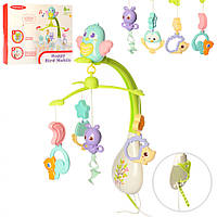 Дитяча карусель із підвіском на ліжечко 03107 музична