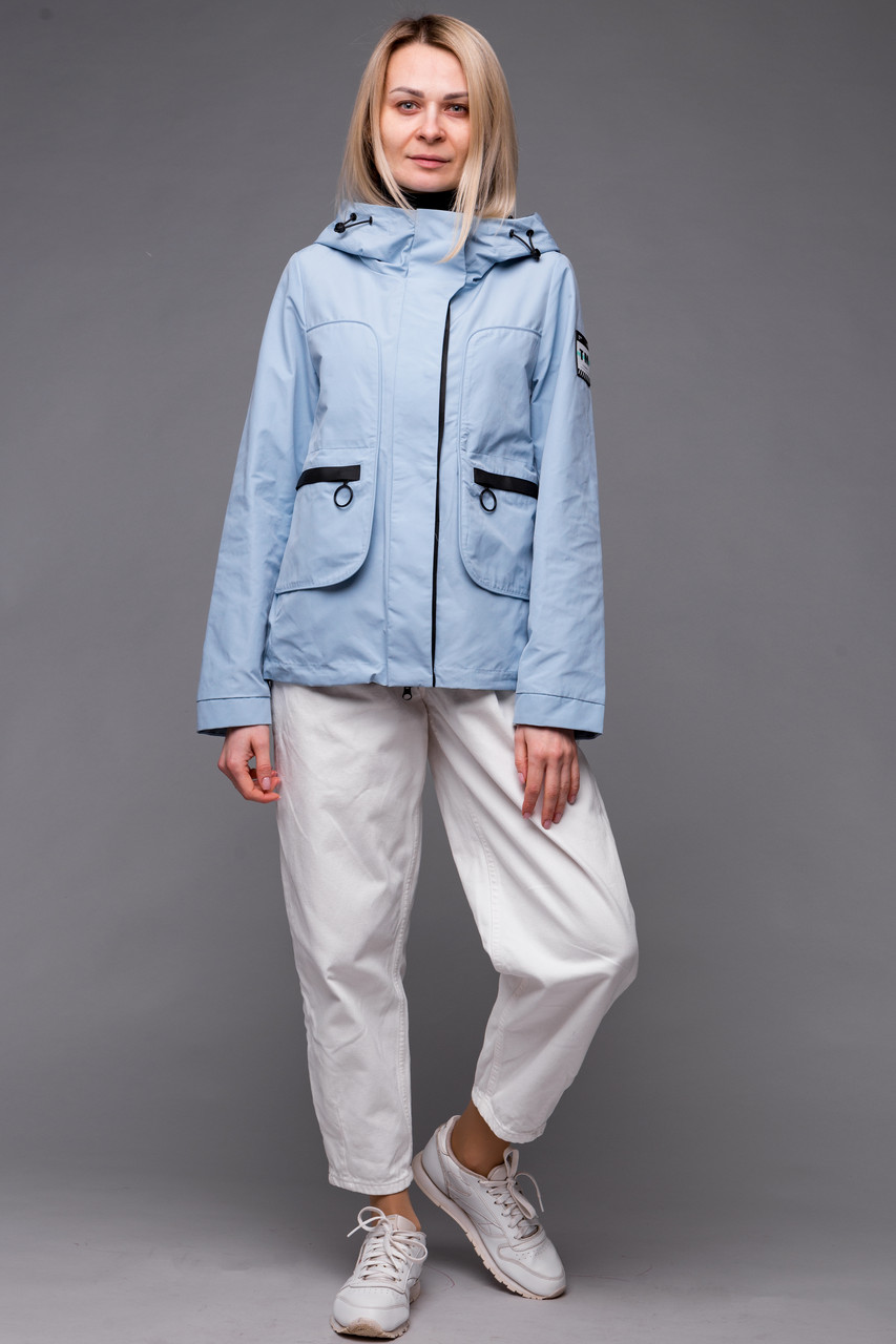 Жіноча курка Towmy 6871 black+purple, фото 1