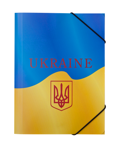 Папка на гумці В5 BM.3959-08 UKRAINE жовта (12/120)