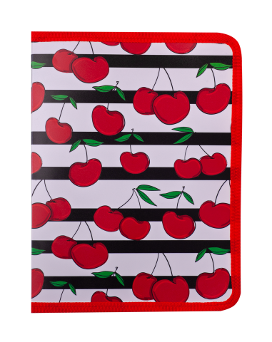 Папка на молнії В5 BM.3961-05 CHERRY червона (12/120)
