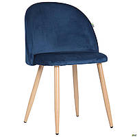 Стул обеденный Sherry beech/blue velvet TM AMF