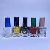 Набір лаків для стемпінгу Global Fashion по 7мл 5 шт