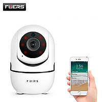 Охранная IP Wi-Fi камера Fuers T09T 1080P совместимая с системами безопасности Tuya