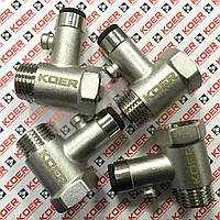 Запобіжний клапан для бойлера 1/2" PN8 посилений Koer (Чехія)