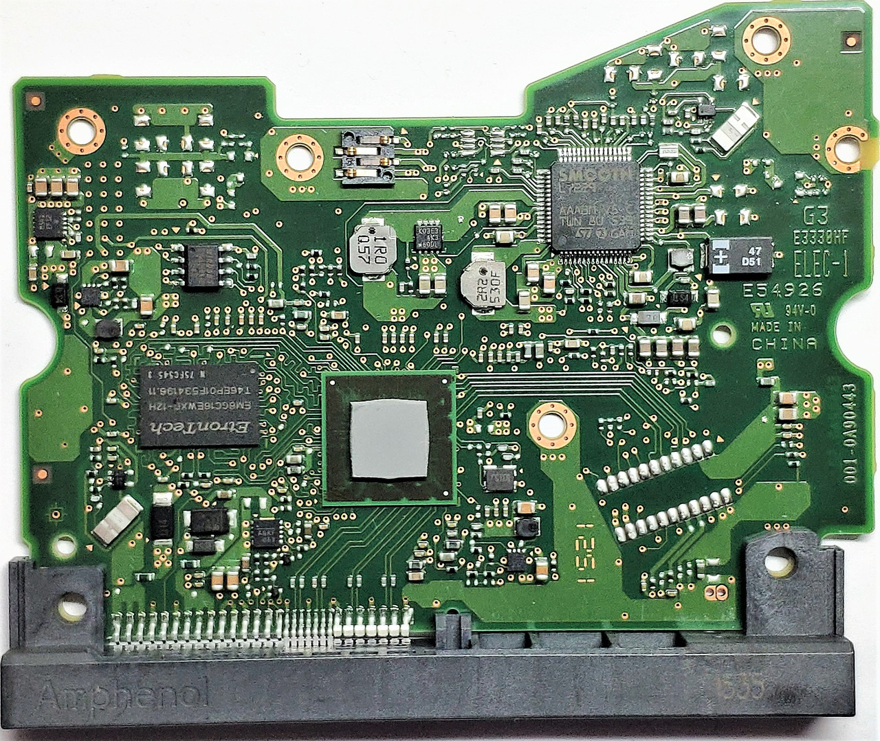 Плата HDD PCB 006-0A90443 0J43697 Hitachi HUS726040AL4214 HUS726060AL5210