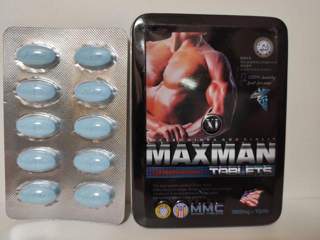 Сильные таблетки для потенции MAXMAN 11