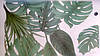 Вінілові наклейки на стіну, на вітрину, на шафу "зелене листя вазони" 100 см*80 см (лист 60 см*90 см), фото 2