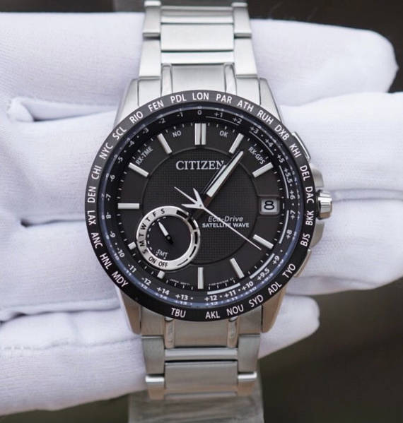 Citizen CC3005 85E Satellite Wave World Time Sapphire Dealer Time 384950133