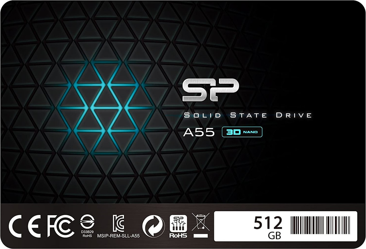 Накопитель SSD 512GB Silicon Power Ace A55 2.5" SATAIII TLC (SP512GBSS3A55S25), фото 1