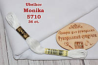 Тканина рівномірного переплетіння Ubelhor Monika 5710 36 ct. Weiss / Білий 50*35 см