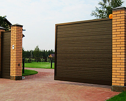 Відкатні (виїзні) ворота Alutech (Алютех)