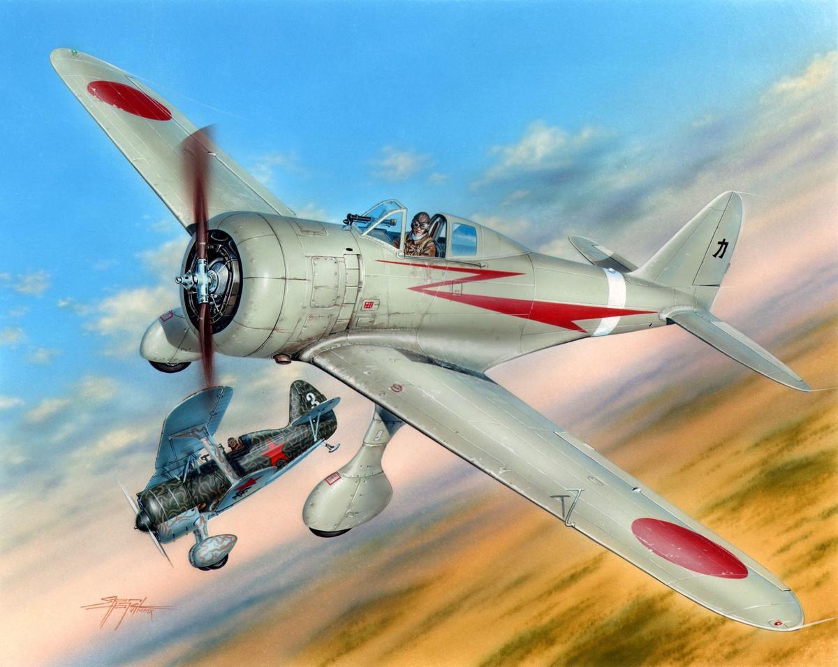 Пластикова модель 1/32 Special hobby 32033 Японський винищувач Nakajima Ki-27Kó Nate "Nomonham Aces"