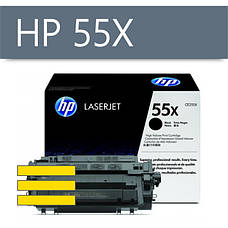 Картридж HP 55X (CE255X)