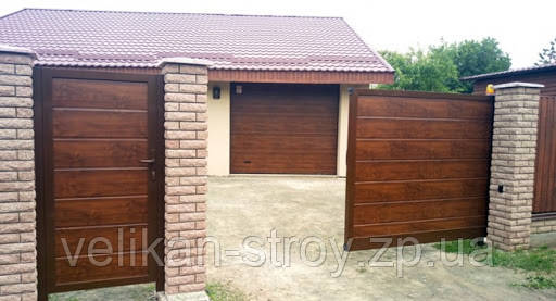 Відкатні (виїзні) ворота Alutech (Алютех)