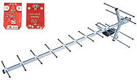 Т2 антенна Волна 1-11 Цифра с усилителем Eurosky SWA-9999