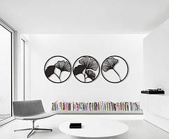 Деревянная картина Цветы 3