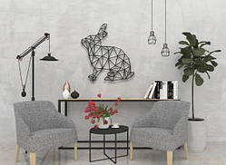 Деревянное картина Кролик 1