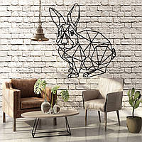 Деревянное картина Кролик 3