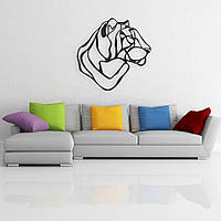 Деревянная картина Тигр 2