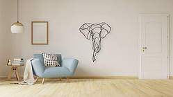 Деревянная картина Слон 1