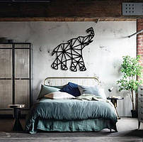 Деревянная картина Слон 4