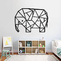 Деревянная картина Слон 5