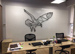 Деревянная картина Орел