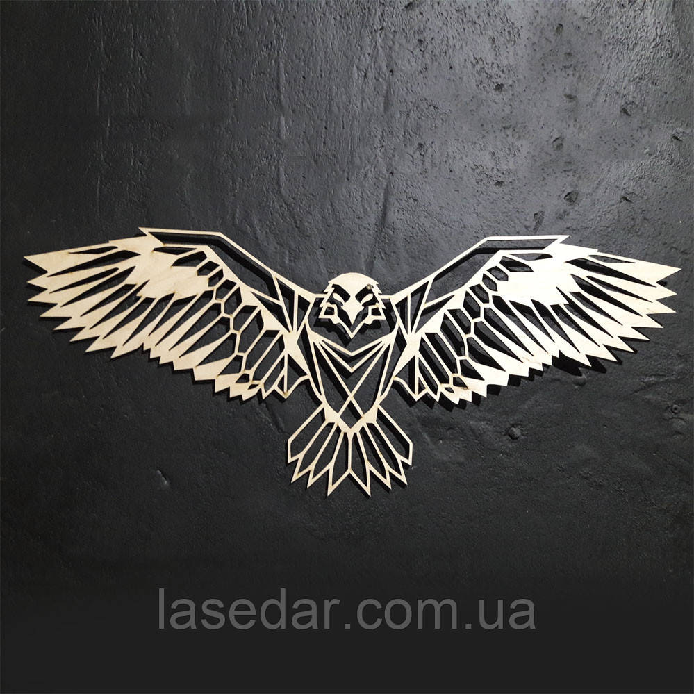 Деревянная картина Сокол, фото 1