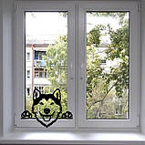 Деревянная картина Хаски, фото 2