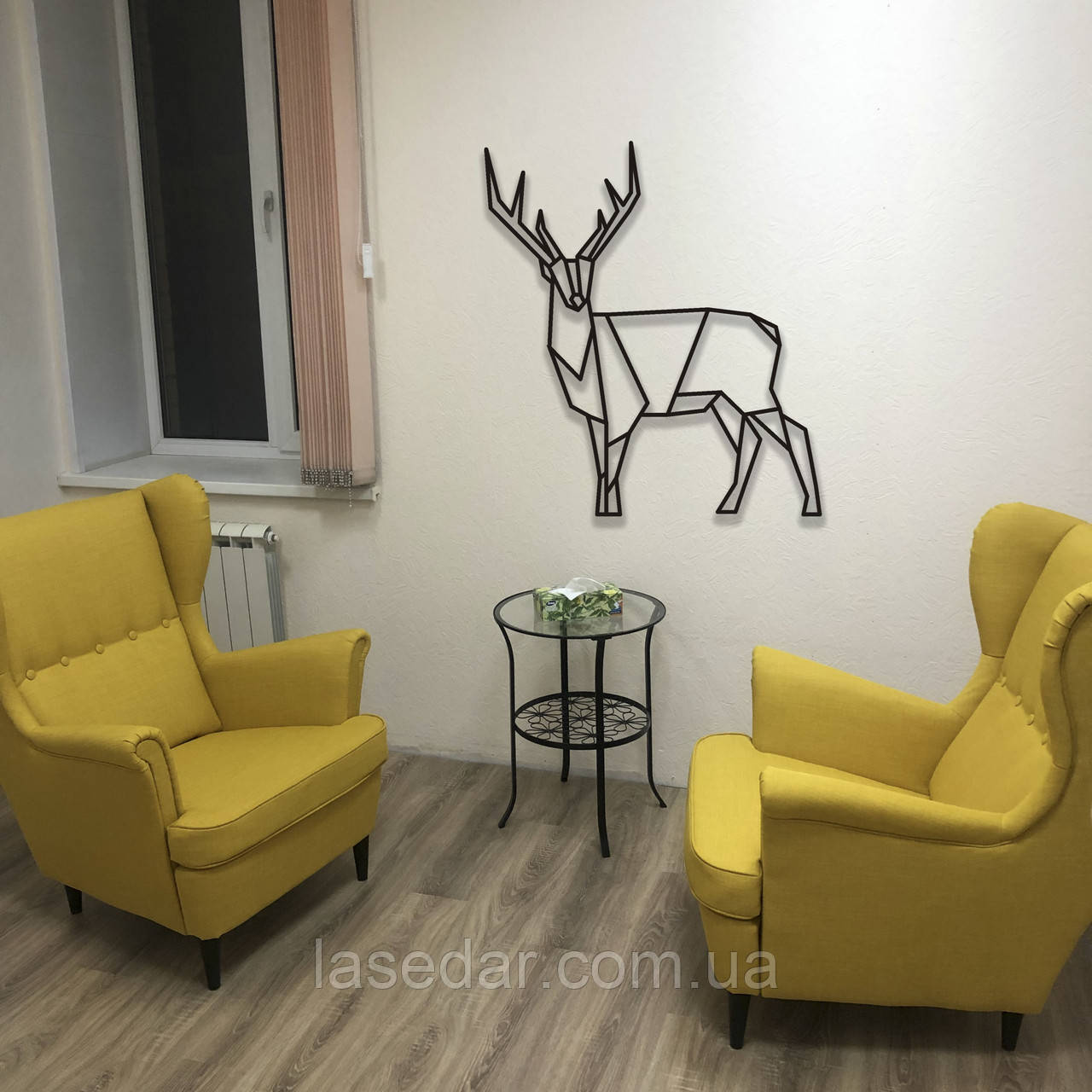 Деревянная картина Олень 5, фото 1