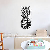 Деревянная картина Ананас