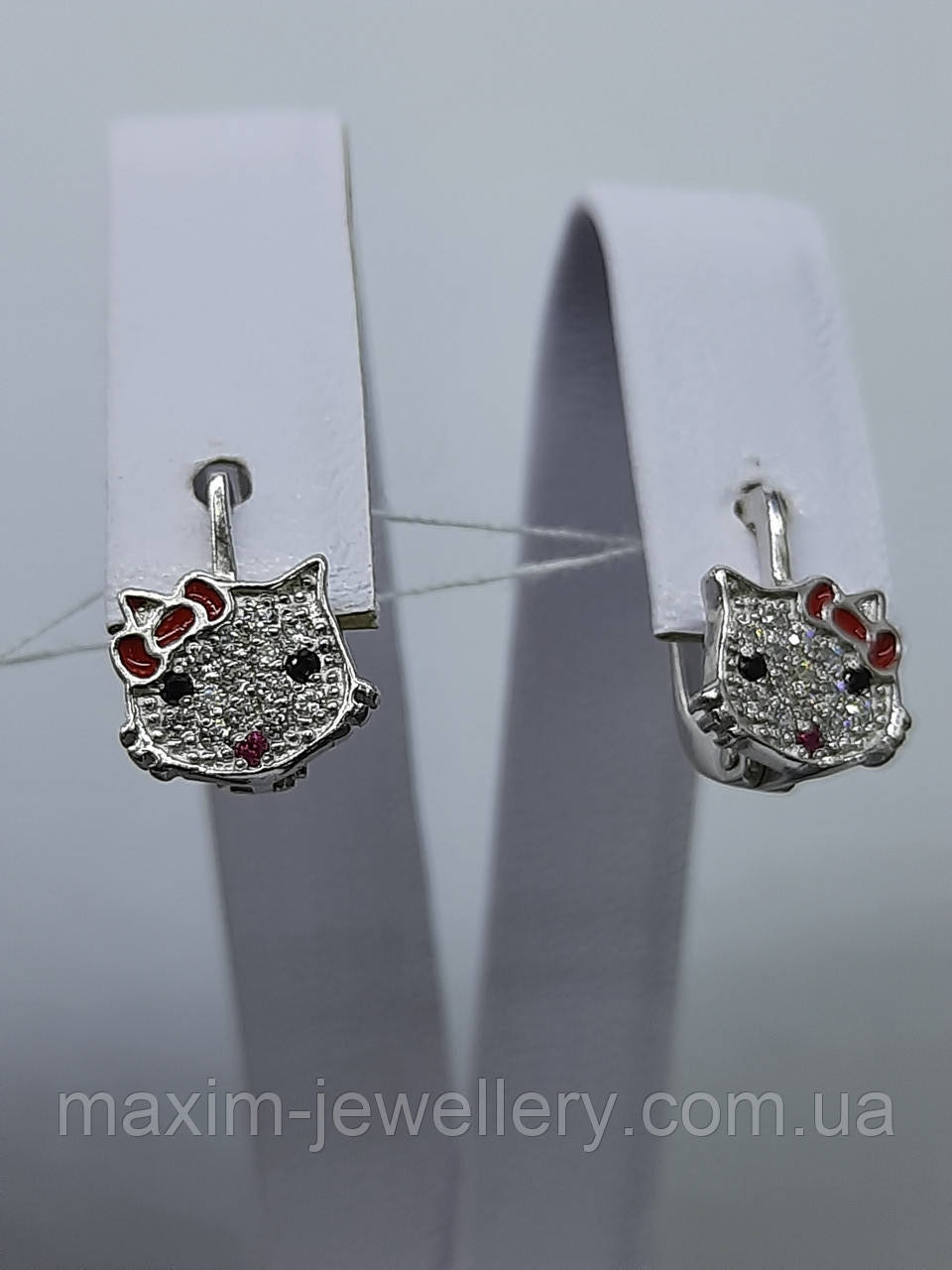 Сережки зі срібла, фото 1