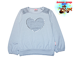 Реглан для дівчинки "Серце" (2,3,4,5 років) - арт. 28044581