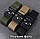 Тактичний ремінь з пряжкою 145 см. tactical black (810-olive) пояс для нацгвардії, пояс ЗСУ, поліції, фото 10
