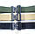 Ремінь тактичний таканинний нейлонний 115, 120, 130,145 см Assault Belt олива чорний. Гнучкий туристичний пояс, фото 10